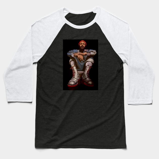 marvin gaye Baseball T-Shirt by Artsyboo